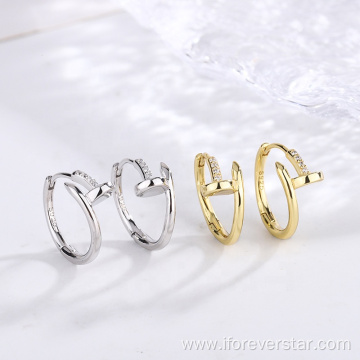 Hypoallergenic 925 Sterling Silver Huggie Hoop Earrings